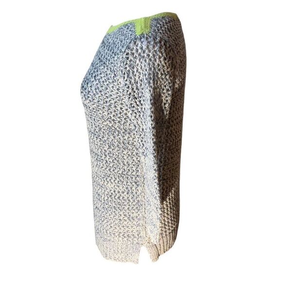 Two by Vince Camuto Open Knit 3/4 Sleeve Sweater, XS - Picture 12 of 16